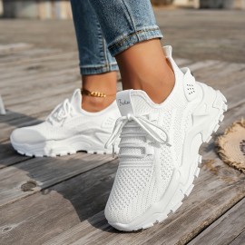 プラスサイズ対応 便利で通気性抜群の春夏用カジュアルスニーカー エラスティック素材 上品なホワイトデザイン プラスサイズ対応 便利で通気性抜群の春夏用カジュアルスニーカー エラスティック素材 上品なホワイトデザイン