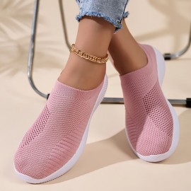 女性用通気性スリッポンスニーカー - 軽量ブラックロートップカジュアルシューズ、EVAソール付き、旅行・ハイキング・ランニング用、レディーススニーカー 女性用通気性スリッポンスニーカー - 軽量ブラックロートップカジュアルシューズ、EVAソール付き、旅行・ハイキング・ランニング用、レディーススニーカー