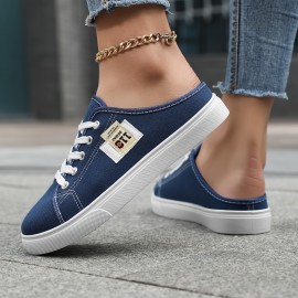 女性のファッションカジュアルローカットレースアップラウンドトゥ通気性のあるファブリックアッパーPVCソールファブリックインソールアウトドアスポーツシューズ、快適な滑り止め、女性のアウトドアアクティビティ用 女性のファッションカジュアルローカットレースアップラウンドトゥ通気性のあるファブリックアッパーPVCソールファブリックインソールアウトドアスポーツシューズ、快適な滑り止め、女性のアウトドアアクティビティ用