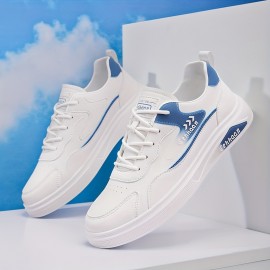 メンズ ロートップ カジュアルスニーカー - 通気性のあるファブリックアッパー&ライニング、耐久性のあるラバーソール、レースアップデザインでオールシーズン快適 - 日常着用&レジャー活動に多機能、スタイリッシュなスポーティルック | 快適な裏地 メンズ ロートップ カジュアルスニーカー - 通気性のあるファブリックアッパー&ライニング、耐久性のあるラバーソール、レースアップデザインでオールシーズン快適 - 日常着用&レジャー活動に多機能、スタイリッシュなスポーティルック | 快適な裏地