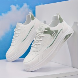 メンズ ロートップ カジュアルスニーカー - 通気性のあるファブリックアッパー&ライニング、耐久性のあるラバーソール、レースアップデザインでオールシーズン快適 - 日常着用&レジャー活動に多機能、スタイリッシュなスポーティルック | 快適な裏地 メンズ ロートップ カジュアルスニーカー - 通気性のあるファブリックアッパー&ライニング、耐久性のあるラバーソール、レースアップデザインでオールシーズン快適 - 日常着用&レジャー活動に多機能、スタイリッシュなスポーティルック | 快適な裏地