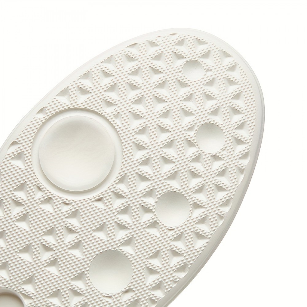 メンズファッションフロント厚底スニーカー - ブラック合成マイクロファイバー、ホワイトEVAクッションドザイン、レースアップラウンドトゥ、カジュアル&アウトドアウェア、オールシーズンシューズ | スリーカーデザイン | 耐久性厚底スニーカー