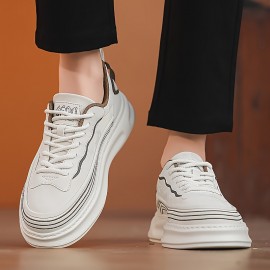 メンズカジュアルスニーカー - ブラック&ベージュ 通気性ファブリック ロートップ レースアップ 靴、ラバーソール付き アウトドアハイキング・日常着用・オールシーズン対応 ハイキングアクセサリー メンズカジュアルスニーカー - ブラック&ベージュ 通気性ファブリック ロートップ レースアップ 靴、ラバーソール付き アウトドアハイキング・日常着用・オールシーズン対応 ハイキングアクセサリー