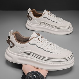 メンズカジュアルスニーカー - ブラック&ベージュ 通気性ファブリック ロートップ レースアップ 靴、ラバーソール付き アウトドアハイキング・日常着用・オールシーズン対応 ハイキングアクセサリー メンズカジュアルスニーカー - ブラック&ベージュ 通気性ファブリック ロートップ レースアップ 靴、ラバーソール付き アウトドアハイキング・日常着用・オールシーズン対応 ハイキングアクセサリー