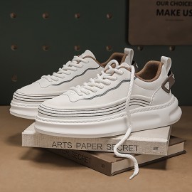 メンズカジュアルスニーカー - ブラック&ベージュ 通気性ファブリック ロートップ レースアップ 靴、ラバーソール付き アウトドアハイキング・日常着用・オールシーズン対応 ハイキングアクセサリー メンズカジュアルスニーカー - ブラック&ベージュ 通気性ファブリック ロートップ レースアップ 靴、ラバーソール付き アウトドアハイキング・日常着用・オールシーズン対応 ハイキングアクセサリー