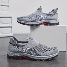メンズ通気性メッシュスポーツシューズ、ブラック&グレー、赤いアクセント付き、モンクストラップファブリックアップパート、ゴムソール、ラウンドトゥデザイン、ロートップスタイル、春夏カジュアルスポーツスタイルに適しています。複数のカラーが用意されています。 メンズ通気性メッシュスポーツシューズ、ブラック&グレー、赤いアクセント付き、モンクストラップファブリックアップパート、ゴムソール、ラウンドトゥデザイン、ロートップスタイル、春夏カジュアルスポーツスタイルに適しています。複数のカラーが用意されています。