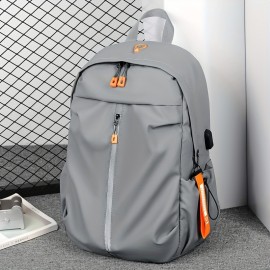 ファッション旅行用マッチングシングルアイテムワーク通勤バッグ スポーツバックパック 軽量大学生ブックバッグ ラップトップコンパートメント付きショルダーバッグ