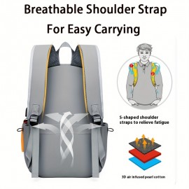 ファッション旅行用マッチングシングルアイテムワーク通勤バッグ スポーツバックパック 軽量大学生ブックバッグ ラップトップコンパートメント付きショルダーバッグ