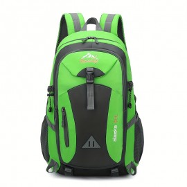 ハイキング、旅行、アウトドアアドベンチャー用の40リットルブラックオックスフォードバックパック - 軽量で耐久性があり、調節可能なストラップとデザイン、キャンプ、サイクリング、学生使用に最適 ハイキング、旅行、アウトドアアドベンチャー用の40リットルブラックオックスフォードバックパック - 軽量で耐久性があり、調節可能なストラップとデザイン、キャンプ、サイクリング、学生使用に最適