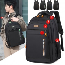 多層ジッパーバックパック、大容量トラベルバックパック、男女兼用ビジネスコンピューターバックパック、学生用バックパック 多層ジッパーバックパック、大容量トラベルバックパック、男女兼用ビジネスコンピューターバックパック、学生用バックパック