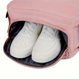 女性用大型旅行リュックサック多機能カジュアル航空会社ビジネスノートパソコンリュックサックUSB充電男性用ジムリュックサック