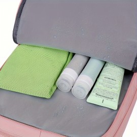 女性用大型旅行リュックサック多機能カジュアル航空会社ビジネスノートパソコンリュックサックUSB充電男性用ジムリュックサック