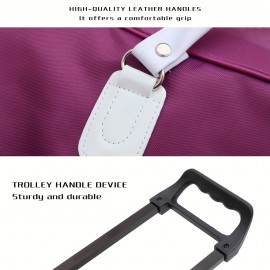 大容量トロリーバッグ、多機能スーツケース、車輪付き、ショートトリップビジネストリップトロリーバッグ、ファッショナブルなスーツケース、ボーディングラゲッジバッグ、親、友人、教師へのギフト 大容量トロリーバッグ、多機能スーツケース、車輪付き、ショートトリップビジネストリップトロリーバッグ、ファッショナブルなスーツケース、ボーディングラゲッジバッグ、親、友人、教師へのギフト