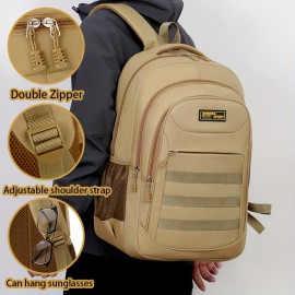 バックパッキング用リュックサック、大容量のバックパック、男女兼用1つのバックパック、高さ48cm、長さ33cm、厚さ20cm、17インチラップトップ収納可能、調節可能なショルダーストラップ装備、日常通勤・仕事・ビジネス旅行に最適、カジュアルで耐久性があり、学校開学シーズンやアウトドア登山用バックパック、キャンプバッグにも非常に適しています バックパッキング用リュックサック、大容量のバックパック、男女兼用1つのバックパック、高さ48cm、長さ33cm、厚さ20cm、17インチラップトップ収納可能、調節可能なショルダーストラップ装備、日常通勤・仕事・ビジネス旅行に最適、カジュアルで耐久性があり、学校開学シーズンやアウトドア登山用バックパック、キャンプバッグにも非常に適しています