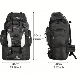 1個 スポーツバックパック、靴収納付き - 調節可能なショルダーストラップ、ハイキング、キャンプ、サイクリング用の超軽量大容量バッグ - 男女に最適、クリスマス、ハロウィーン、感謝祭、ハイキングギアに最適なパーフェクトギフト | スリーキーバックパック | 軽量バックパック、旅行用バックパック