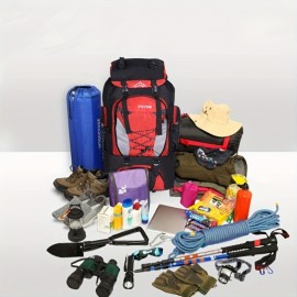 1個 スポーツバックパック、靴収納付き - 調節可能なショルダーストラップ、ハイキング、キャンプ、サイクリング用の超軽量大容量バッグ - 男女に最適、クリスマス、ハロウィーン、感謝祭、ハイキングギアに最適なパーフェクトギフト | スリーキーバックパック | 軽量バックパック、旅行用バックパック