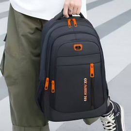 スタイリッシュな女性用カジュアルラップトップバックパック - 耐久性のあるナイロン製、調節可能なパッド入りショルダーストラップ、マルチコンパートメント＆ジッパーポケット、学校・仕事・旅行・通勤に最適な15インチラップトップスリーブ＆タブレットポケット付き - ブラック、ワークバッグ | スリークデザイン | 安全なジッパー開閉、かわいいラップトップバッグ