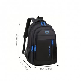 スタイリッシュな女性用カジュアルラップトップバックパック - 耐久性のあるナイロン製、調節可能なパッド入りショルダーストラップ、マルチコンパートメント＆ジッパーポケット、学校・仕事・旅行・通勤に最適な15インチラップトップスリーブ＆タブレットポケット付き - ブラック、ワークバッグ | スリークデザイン | 安全なジッパー開閉、かわいいラップトップバッグ