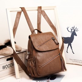 合成皮革製高品質、頑丈で耐久性のあるバックパック、通勤・通学用、万能カレッジスタイルマルチパーパスバックパック、軽量トラベルバックパック、おしゃれでトレンディな大学生向けバックパック 合成皮革製高品質、頑丈で耐久性のあるバックパック、通勤・通学用、万能カレッジスタイルマルチパーパスバックパック、軽量トラベルバックパック、おしゃれでトレンディな大学生向けバックパック