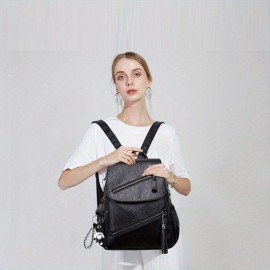 合成皮革製高品質、頑丈で耐久性のあるバックパック、通勤・通学用、万能カレッジスタイルマルチパーパスバックパック、軽量トラベルバックパック、おしゃれでトレンディな大学生向けバックパック 合成皮革製高品質、頑丈で耐久性のあるバックパック、通勤・通学用、万能カレッジスタイルマルチパーパスバックパック、軽量トラベルバックパック、おしゃれでトレンディな大学生向けバックパック